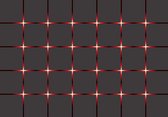 Abstract Modern Squares Black Red Photo Wallcovering