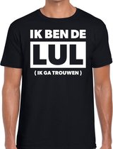 Hedendaags bol.com | Vrijgezellenfeest ik ben de lul t-shirt zwart heren - Ik AX-18