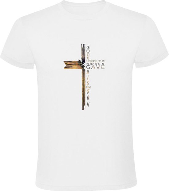 Foto: God love the world and son heren t shirt god geloof christendom christelijk christen