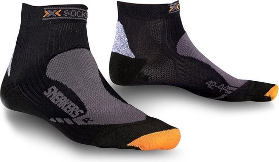 X-Socks Running Kousen - Sokken  - zwart - 45-47