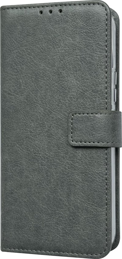 Coque Samsung Galaxy A13 4G Grijs - Wallet Book Case - Porte-Cartes & Languette Magnétique