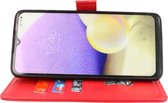 Zakelijke Book Case Telefoonhoesje - Portemonnee Hoesje - Geschikt voor Xiaomi 12 - Rood