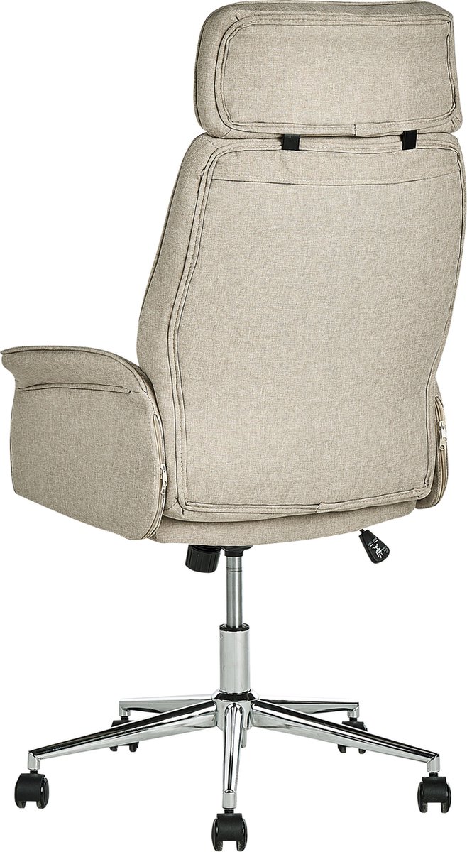 Chaise de bureau beige PILOT