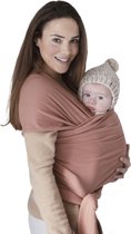 Mushie - Baby wikkeldoek - Baby Wrap Carrier - Cedar