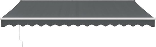 vidaXL-Luifel-uittrekbaar-4x3-m-stof-en-aluminium-antracietkleurig