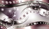 Fotobehang - Vlies Behang - Luxe Diamanten Versieringen - 312 x 219 cm