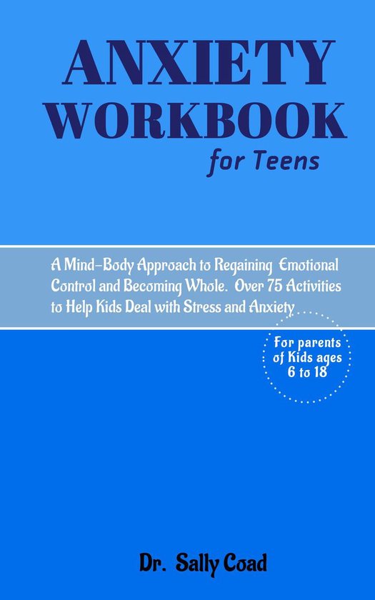 Anxiety Workbook for Teens - cover
