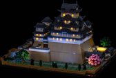 Light My Bricks - Kit d'éclairage adapté au château LEGO Himeji 21060