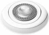 Ledmatters - Inbouwspot Wit - Dimbaar - 5 watt - 510 Lumen - 3000 Kelvin - Wit licht - IP44 Badkamerverlichting