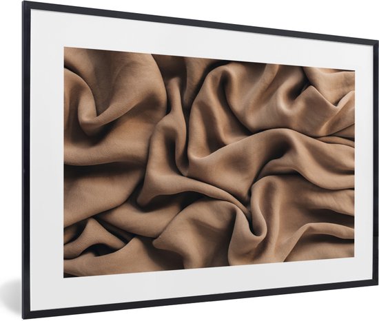 FrameYourWall® - Cadre photo avec affiche 120x80 - Beige - Moderne -  Abstrait - Cadre... | bol