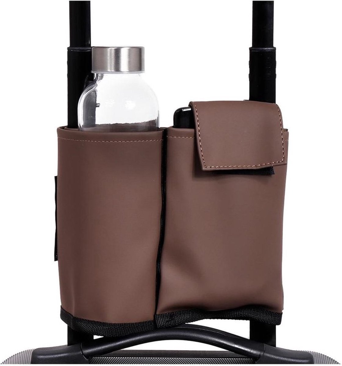 Norländer Trolley Drinkfles Sleeve Dull PU Taupe