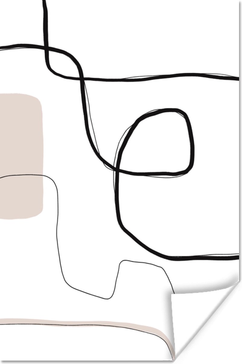 Poster Abstract - Pastel - Minimalisme - 40x60 cm
