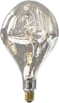 Calex Organic EVO XXL Zilver - E27 LED Lamp - Filament Lichtbron Dimbaar - 6W - Warm Wit Licht