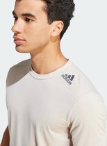 adidas Performance Designed for Training T-shirt - Heren - Beige- 2XL