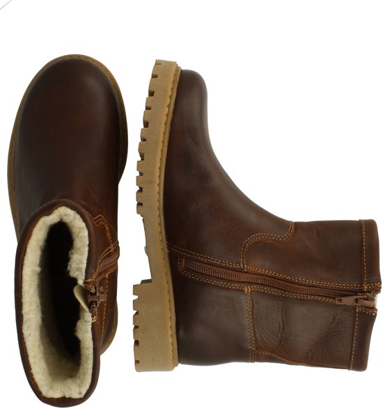 Bullboxer - Botte - Garçons - Marron Foncé - 35 - Bottes femmes
