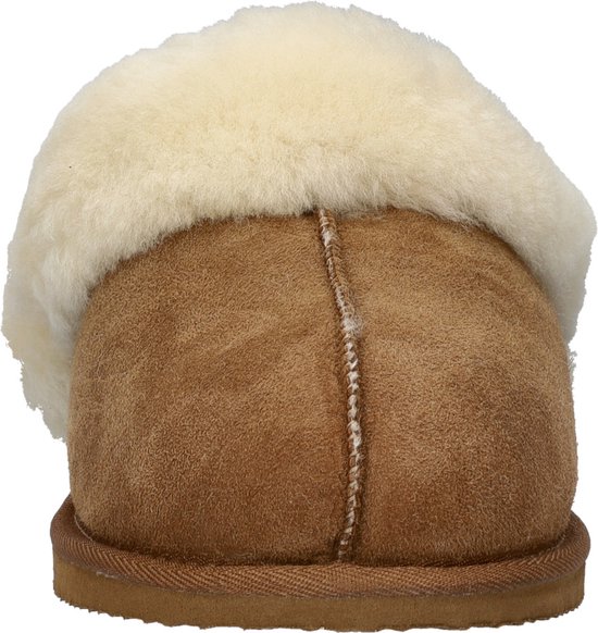 Shepherd Jessica Dames Pantoffels - Chestnut - Maat 40
