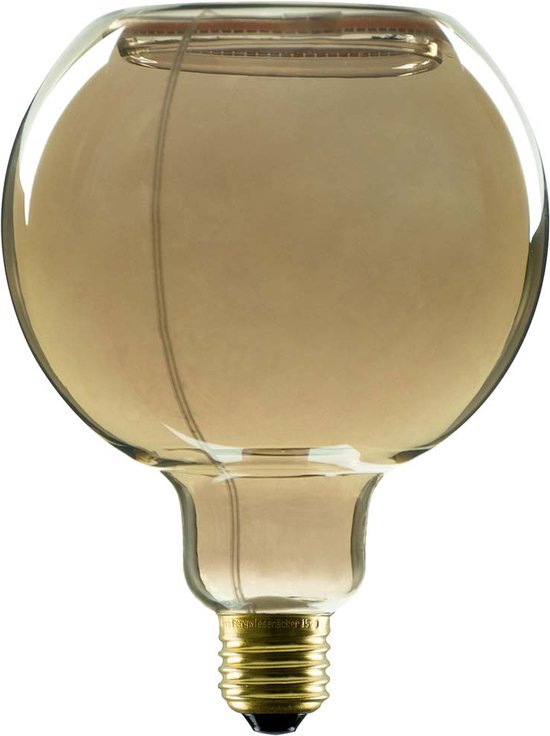 Lampe LED Segula Floating Globe 125 6W E27 1900K - gris fumé