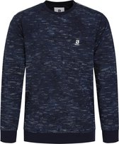 Gabbiano Trui Sweater Met Geometrisch Patroon 773771 301 Navy Mannen Maat - XL