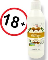 Love Stim - massage/glijmiddel - Coconuts - Coco geur 250ml
