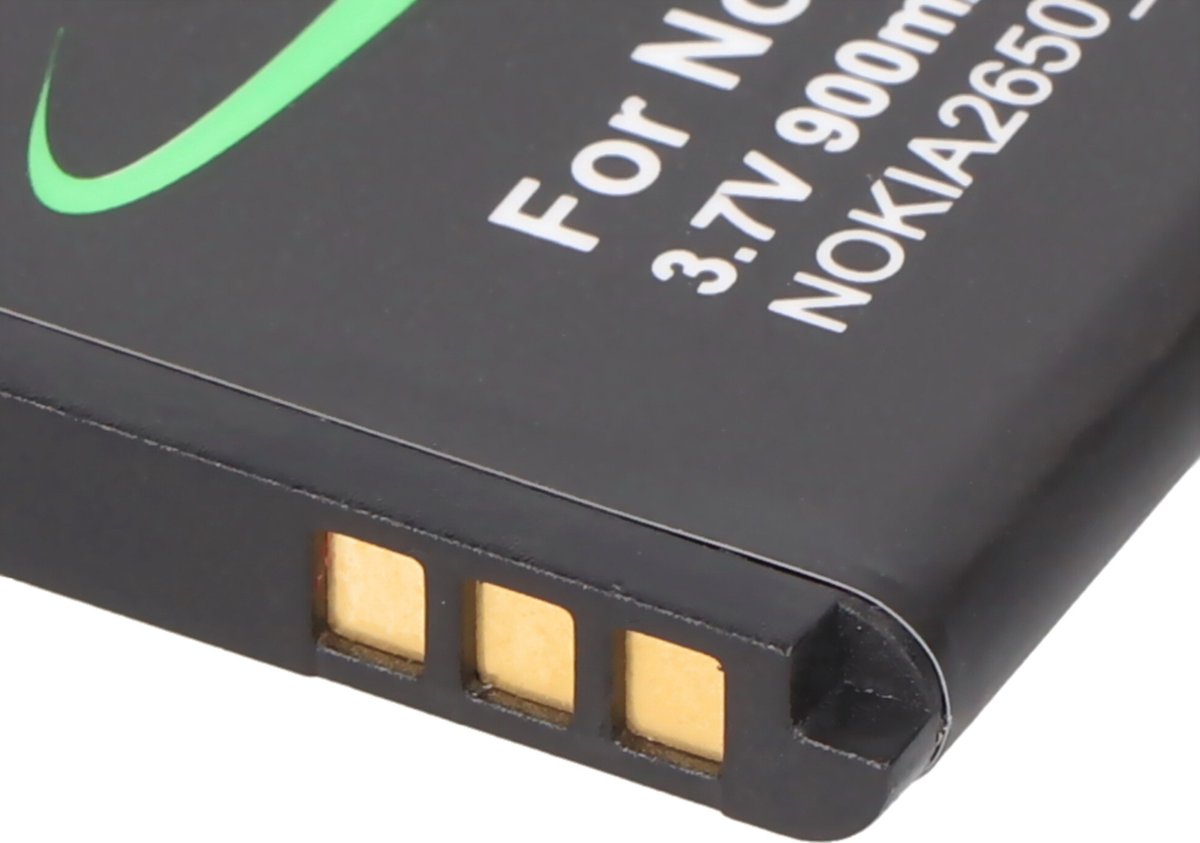 Li-Ion batterij - 600mAh (3.7V) voor mobiele telefoon, smartphone, telefoon zoals BeaFon EU001B, S400 EU001WBlu N4C600T, N4C820TDigma EB-4LDoro DBC-800, DBC-800A, DBC-800B, DBC-800D, DBP-800B, XYP1110007704 Emporia AK-C1