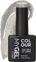 Mylee Gel Nagellak 10ml [Shake it off] UV/LED Gellak Nail Art Manicure Pedicure, Professioneel & Thuisgebruik [Fine Glitters Range] - Langdurig en gemakkelijk aan te brengen