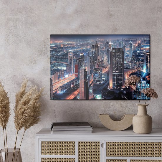 Scenolia Quadro Decorativo Su Tela E Telaio In Alluminio – 90 X 60 Cm – Grigio – Made In France – Stampa Di Alta Qualità, Facile Da Montare - 5