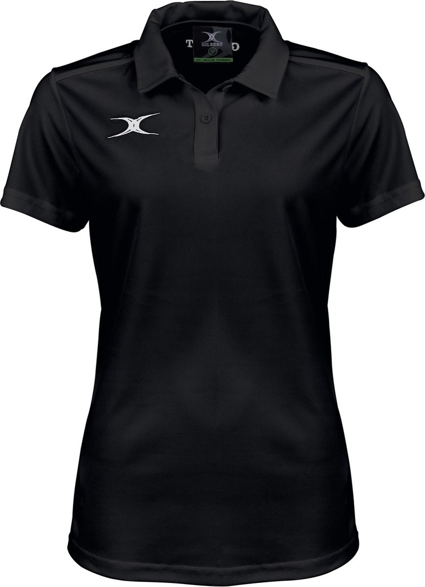 Gilbert Photon II Polo Wmn Zwart - W 10