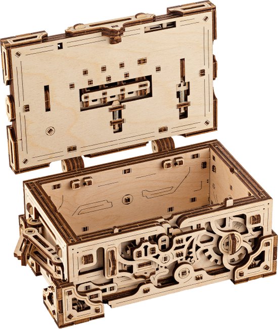 Puzzle 3D bois, Boîte à Trésor