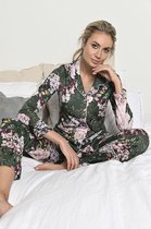 Ringella Pyjama lange broek - 500 Green - maat 36 (36) - Dames Volwassenen - Katoen/Modal/Tencel- 3571204-500-36