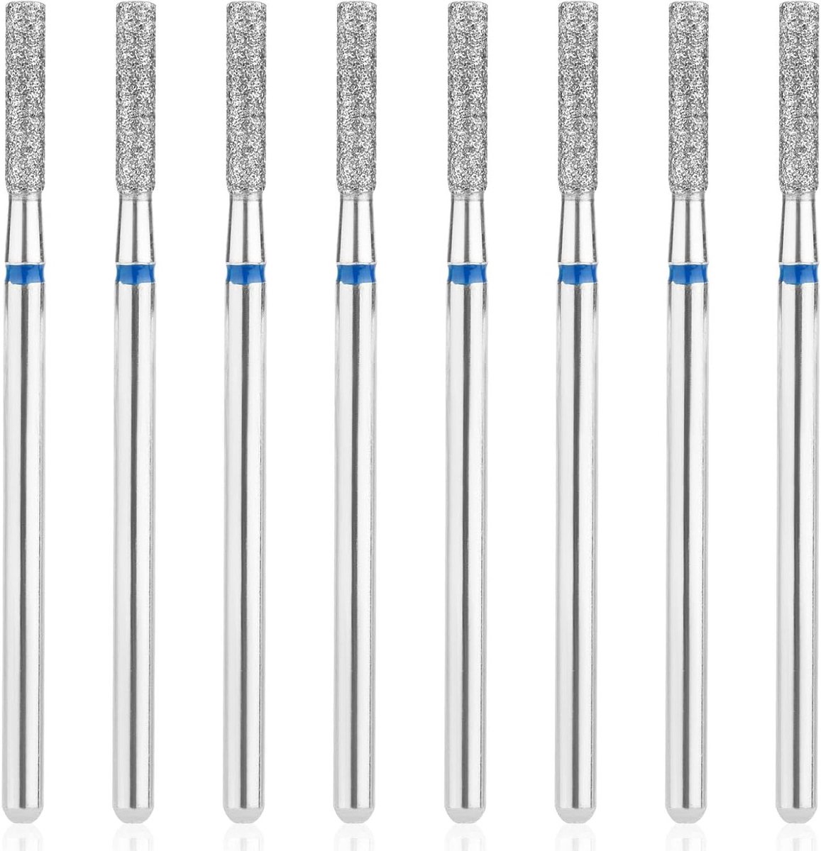 Professionele 8-delige Set Nagelboor Bits voor het Verwijderen van Nagelriemen, Ideaal voor Manicure en Nagelsalon Gebruik