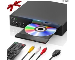 DVD Speler met HDMI - Blu Ray Spelers - Externe DVVD Speler - Zwart film apparaat