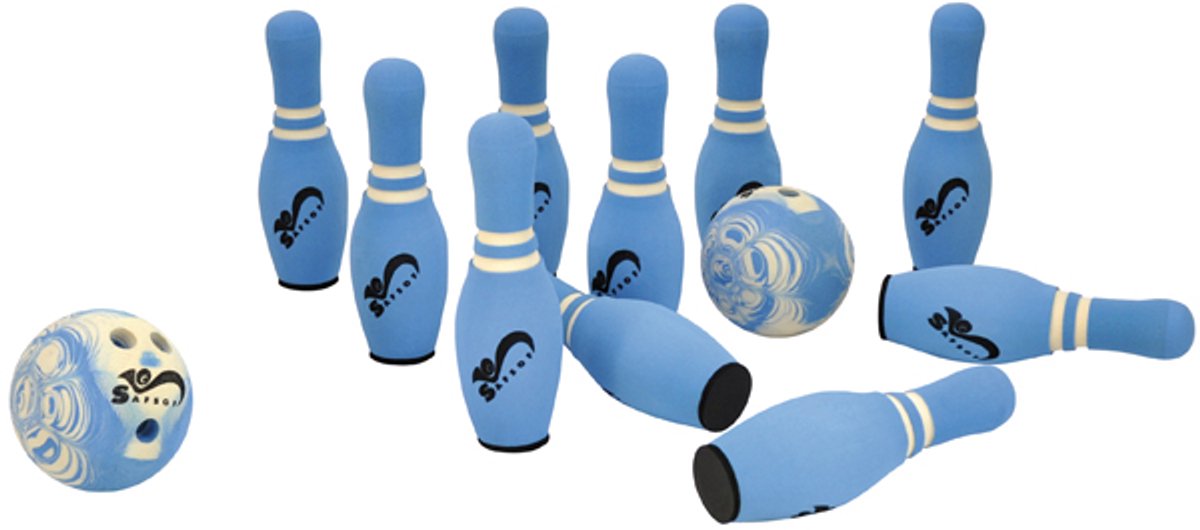 Eduplay zachte bowlingset kinderspel voor binnen en buiten.
