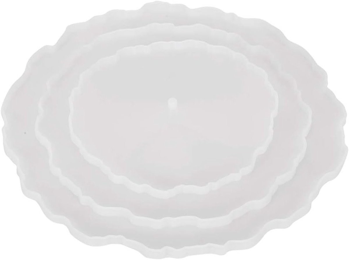 Decoratieve Siliconen Fruit Tray in 3 Formaten voor Cupcakes en DIY Handgereedschap Accessoires