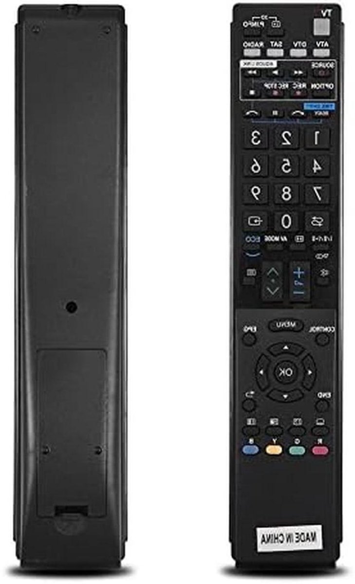 Universele Afstandsbediening - Vervangende Afstandsbediening - TV Bedienen - Geen Programmering Vereist - 24 cm - Zwart
