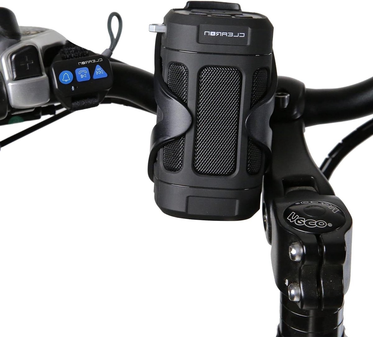 Draagbare Bluetooth Speaker - Waterproof Speaker Fiets - Muziek Luisteren Buiten - 360 Graden Geluid - 10 Uur Speeltijd - Zwart