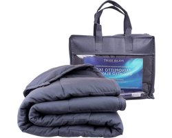 Verzwaringsdeken - Therapie deken - Ontspanning en slaap - Hypoallergeen katoen - 135 x 200 cm - Grijs