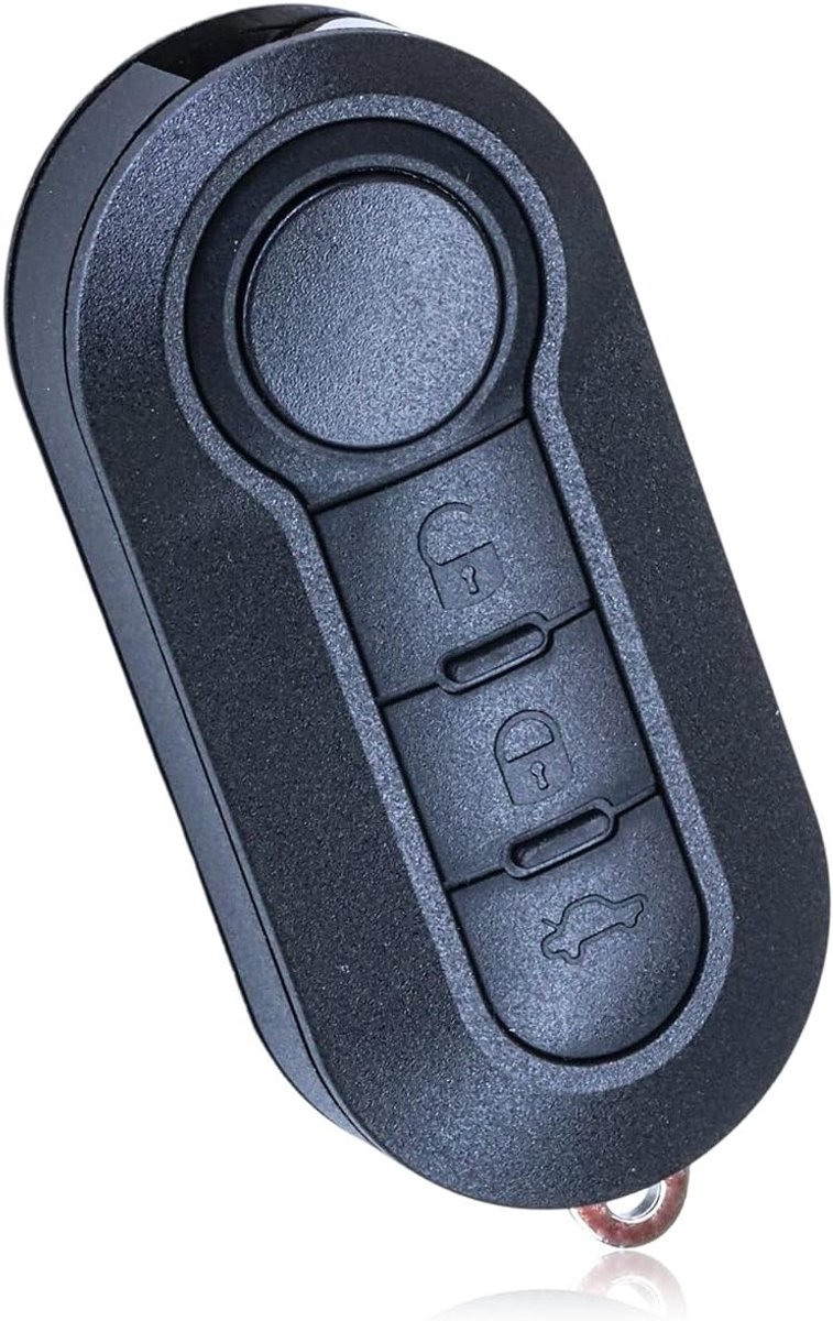 3 Sleutels voor Flip Key en Afstandsbediening voor Auto's zoals Grande Punto, Evo, Panda, Bravo, Stilo, 500L en Lancia Y, Delta, Musa - Vervangende Sleuteloplossing