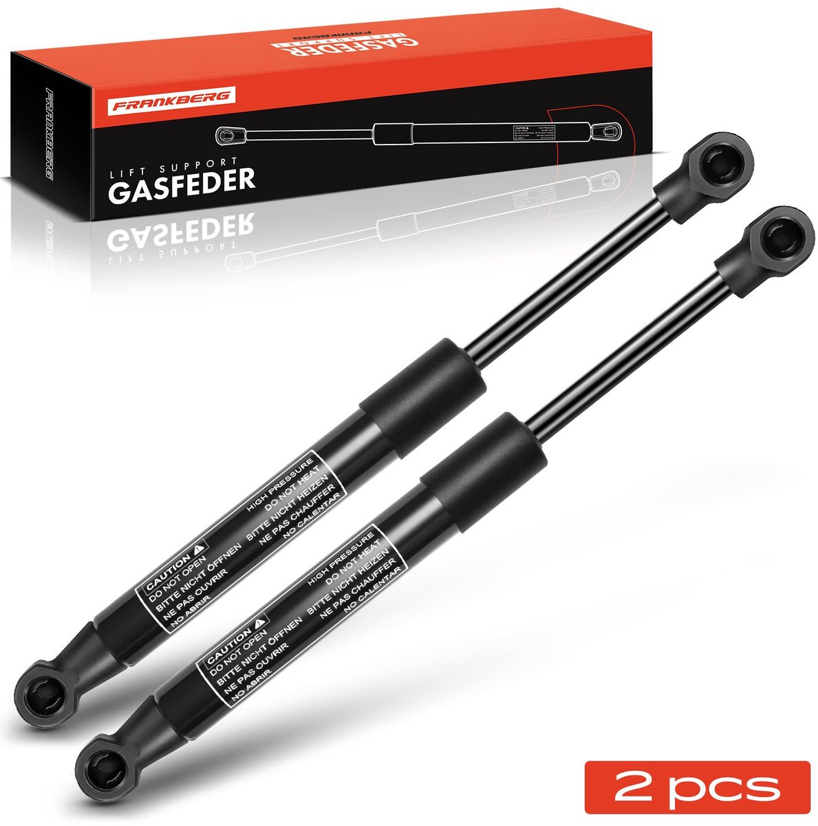 Frankberg 2x gasveer demper kap voor Benz CLK C