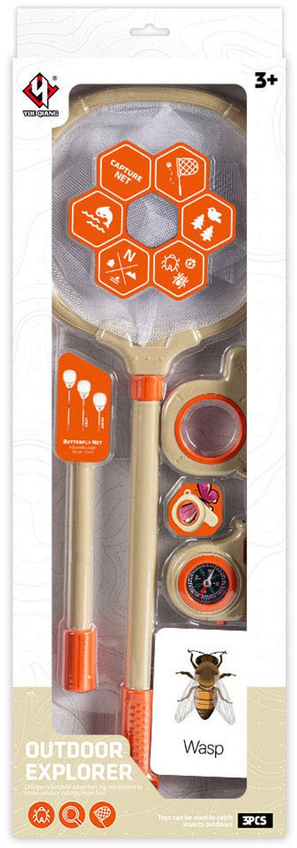 Lobbes insecten vangset outdoor explorer speelgoed voor buiten.