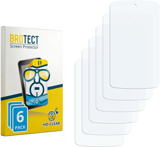 BROTECT - Protecteur d'écran pour Bryton Rider S800 - Film de Protection Transparent (6 Pièces)