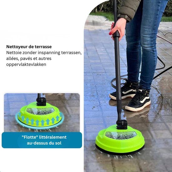 VLSelect®Hogedrukspuit - Hogedrukreiniger - Terrasreiniger - 5 Meter Slang van Merkloos	 — afbeelding 2