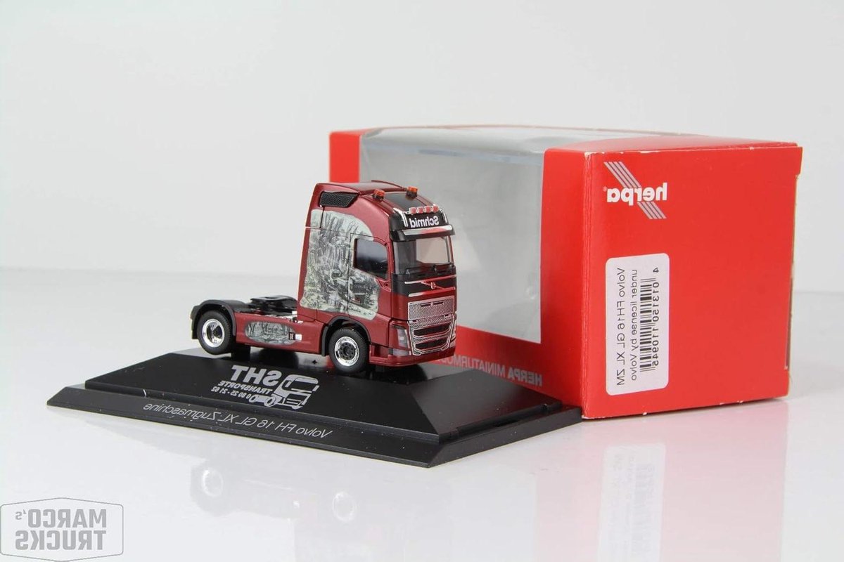Volvo FH16 Modelauto - Miniatuur Vrachtwagen - Modelbouw - Gedetailleerd Ontwerp - 1:87 Schaal - Meerdere Kleuren
