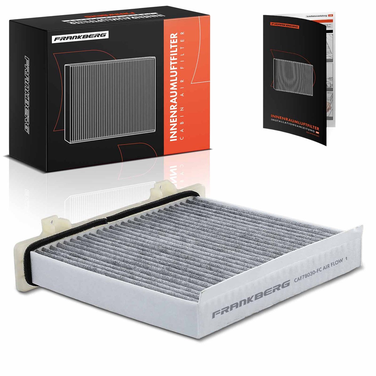 Frankberg 1x interieurfilter actiefkoolfilter voor Mitsubishi