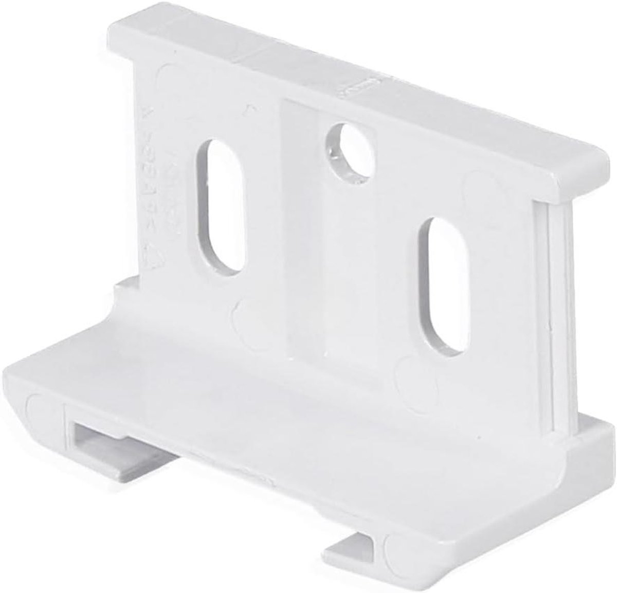 Koelkast Deurbeugel - Vriezer Bevestiging - Deur Reparatie - Origineel Onderdeel - 1 x 1 x 1 cm - Wit