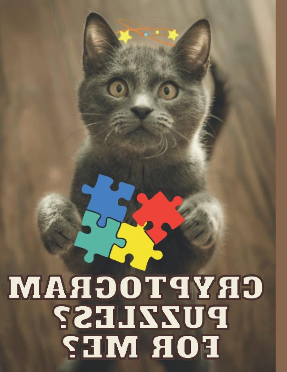 Cryptogram Puzzelboek - Kruiswoordpuzzels Woordspel - Ontspannende Tijdverdrijf - Grote Letter Print - 107 Pagina's - Niet gespecificeerd