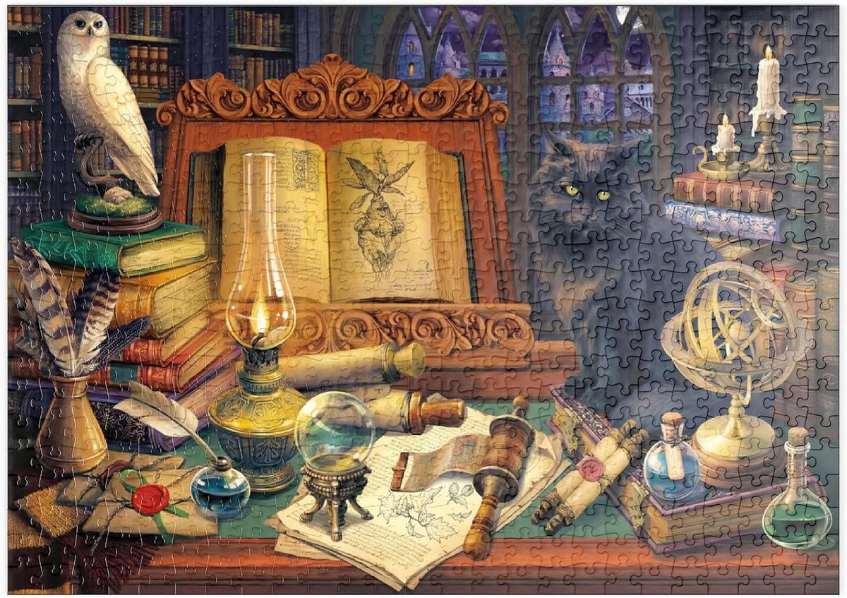 Legpuzzel 500 Stukjes - Puzzel voor volwassenen - Ontspannen tijdverdrijf - Hoge resolutie print - 48 x 34 cm - Multicolor