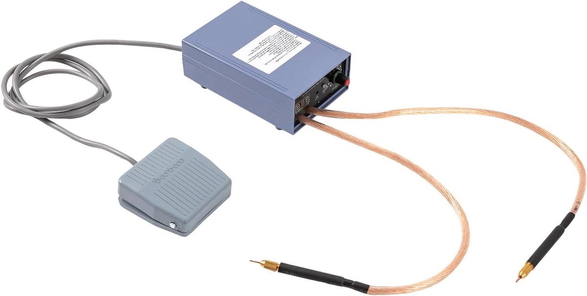 Puntlasapparaat - Lasuitrusting Accu - Batterij Reparatie - Draagbaar 5000W - 4000 mAh - Zwart