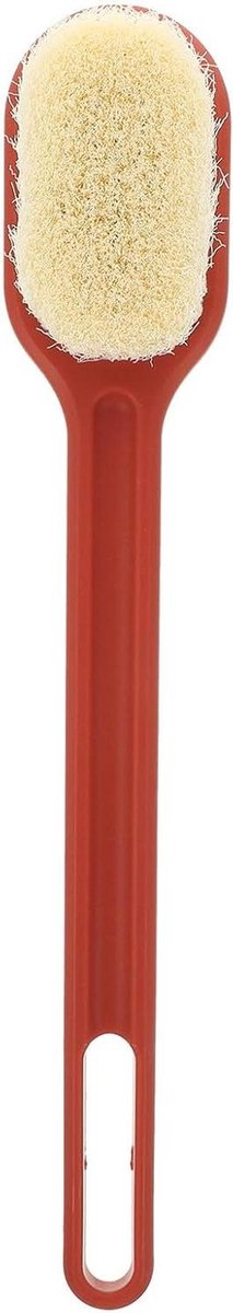 Elektrische Schrobborstel - Badborstel Doucheborstel - Huid Reinigen - Lange Handgreep - 36 cm - Grijs