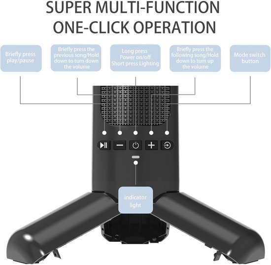 Surround Sound Systeem - Home Theater - Films Muziek - 2.1 Kanaals Geluid - 10Wx2 Speaker - Zwart — afbeelding 5