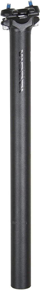 Fiets Zadelpen - Zadelsteun Onderdeel - Fietsen Onderhoud - Dubbele Schroefbevestiging - 400 mm Lengte - Zwart